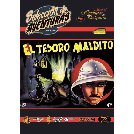 TESOROS OLVIDADOS S.A Vol. 28. Madrid. Historietas de Postguerra