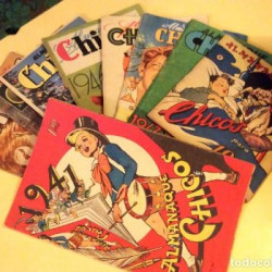 CHICOS (1ª) (C. GIL). ¡¡ UNA COLECCION HISTORICA !!